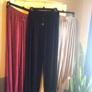 3-for-$30 Pleated Palazzo Pants